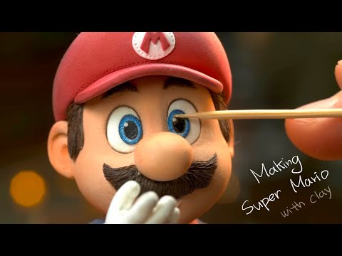 Видео: Делать пикник Супер Марио из глины