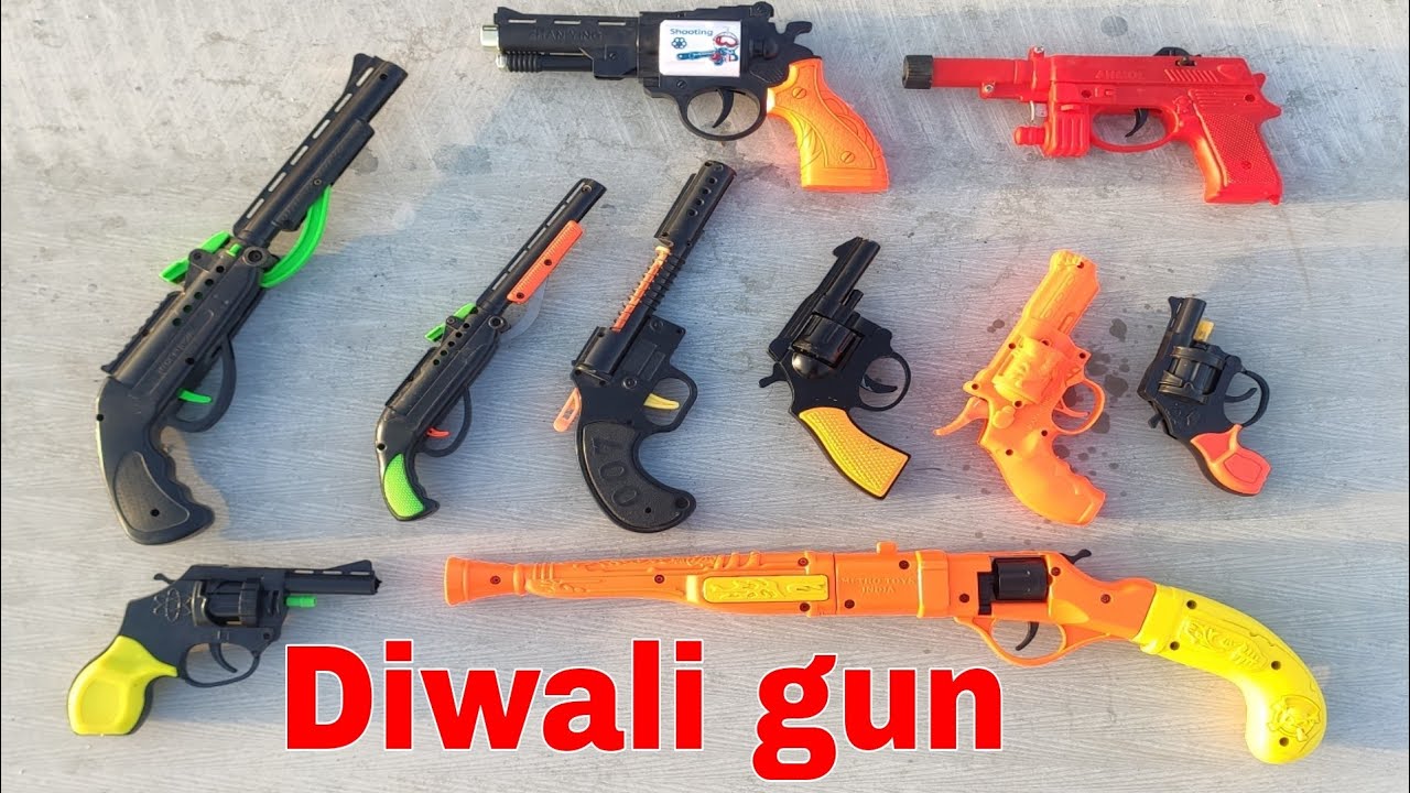 Testing All Diwali Toy Guns । Different Types of Diwali Gun । New types of Diwali Gun YouTube
