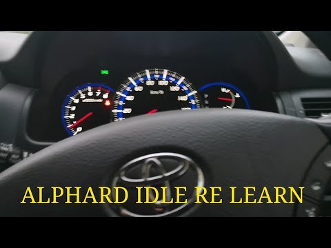 Toyota Alphard high/low idle possible fix MNH10 ANH10 2.4 3.0