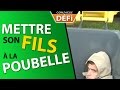 Mettre son fils  la poubelle prank