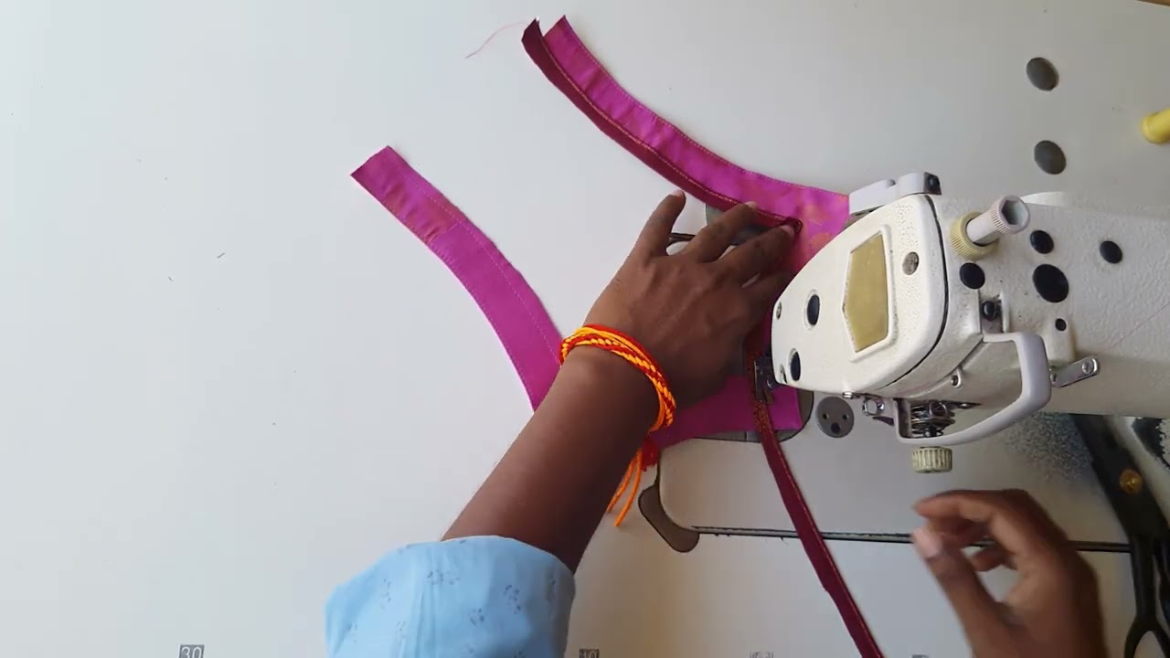 Design 1192 tm. 3 star Patchwork Magic: 🪄 Turning Fabric Scraps into a Runway Blouse