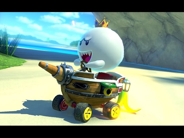 Mario Kart 8 Deluxe - 200Cc Shell Cup (King Boo Gameplay - New Character) -  Youtube