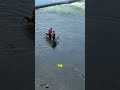 They played chess in the middle of the river (@sarahdudinetz)
