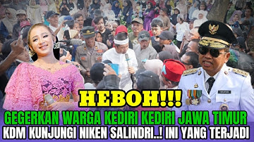 VIRAL!!! KDM KUNJUNGI NIKEN SALINDRI BIKIN GEGER WARGA KEDIRI JAWA TIMUR.!! Ini yang terjadi