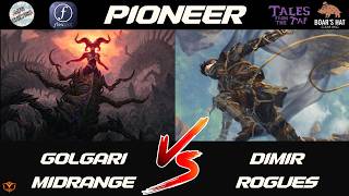 Golgari Midrange VS Dimir Rogues [MTG Pioneer]