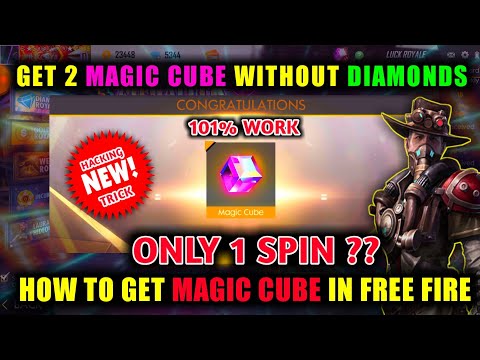 How To Get 101 Magic Cube In Free Fire Get Magic Cube Only 1 Spin In Free Fire 2 Magic Cube