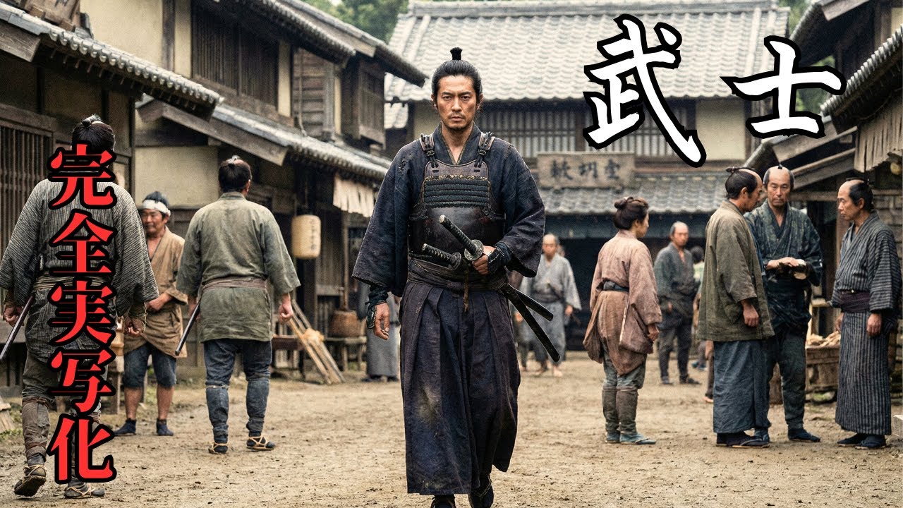 【AI完全再現】江戸時代の武士が抱えていた現実。なぜ武士は憧れと現実に苦しんだのか？