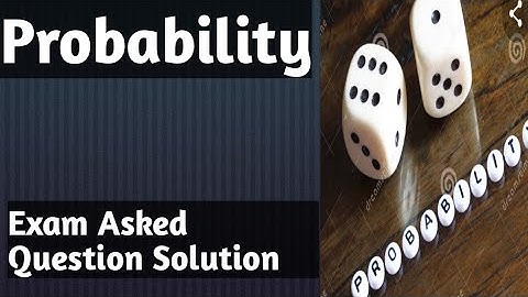 Probability Exam Asked Question Solution MEC-103 & EEC-13 Quantitative Methods IGNOU Statistics