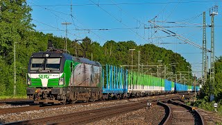 Railsystems Dual-Vectron, DB Cargo DE18, US Army Militärtransporte, SETG uvm auf der Frankenwaldbahn