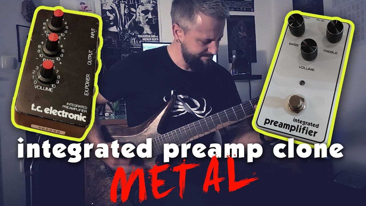 TC electronic Integrated Preamp Clone test // METAL - YouTube