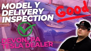 Tesla Model Y Delivery Inspection - DEVON, PA (NOT BAD!) by Total Detailing Auto Surface Protection 9,003 views 1 year ago 6 minutes, 26 seconds