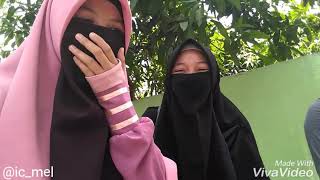 Dilarang  baper (akhwat bercadar)  ketika  bercanda