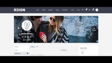 Reign With BuddyPress Nouveau