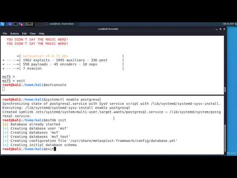 4. Setting Up and Updating Metasploit
