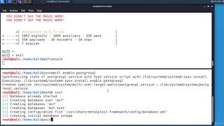 4. Setting Up and Updating Metasploit