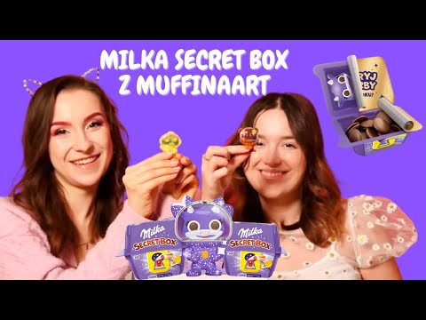 Otwieramy MILKA SECRET BOX 🐮 z @Muffinaart