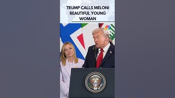 KIJK: De virale reactie van de Italiaanse premier Giorgia Meloni nadat president Trump haar 