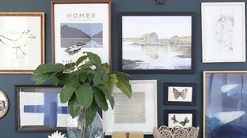 How to Create an Eclectic Gallery Wall