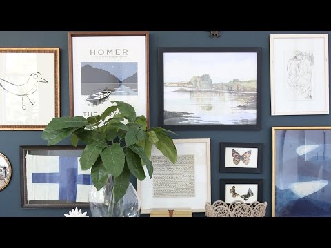 How to Create an Eclectic Gallery Wall