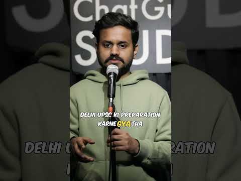 Upsc clear ho gya... latest Stand up comedy... #standupcomedy #comedyshorts #hasterahoindia