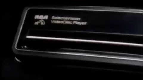 RCA SelectAVision CED Video Disc Player Ad #2 (1981) (windowboxed)