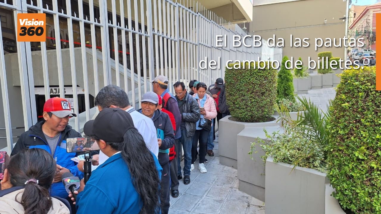Funcionario del BCB orienta sobre la vigencia de los billetes de la serie “B”