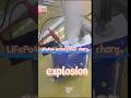 Lifepo4 battery over charge cause explosion #lifepo4battery