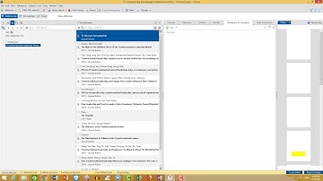 Citavi [Part 2 - Organizing Knowledge] [Skill 1/7] ---  Creating Categories