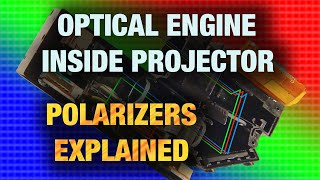 Fixing Projector LCD Optics   Polarisers  Explained, How To Troubleshoot projector image problem.