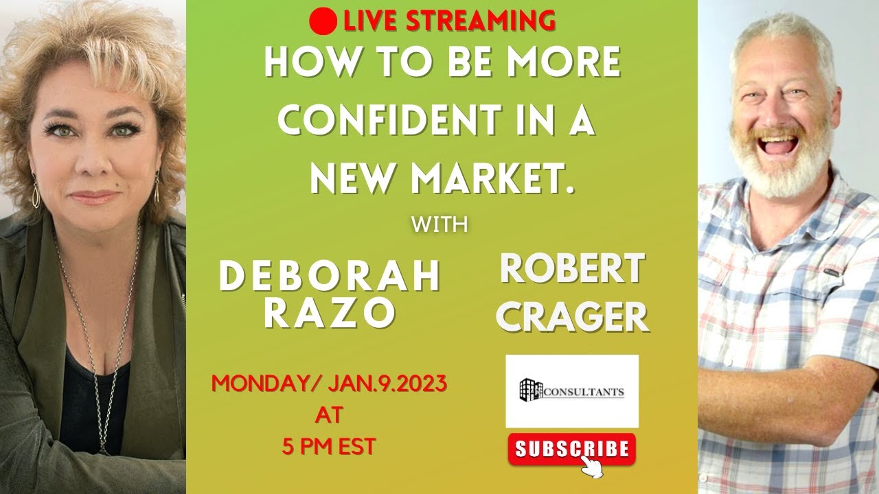 Deborah Razo How to be more confident in a new market. - YouTube
