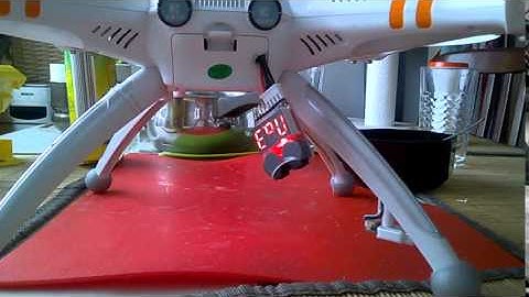 Walkera QR X350 Battery door mod for low voltage alarm