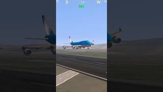 B747-400 Landing #shorts #gameshorts #gameplay #flightsimulator #landing #flying #planespotting