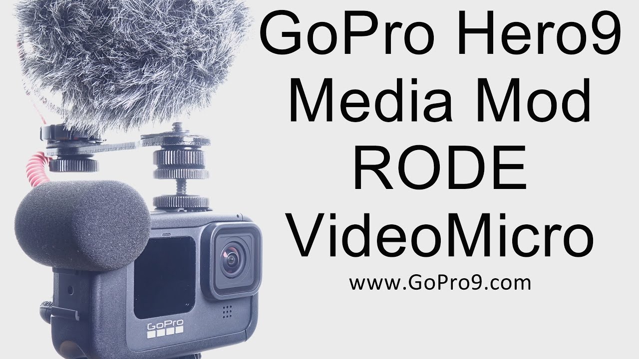 Vlogging On A Gopro Hero9 Black With Media Mod And Rode Videomicro External Microphone 5k Video Gopro9