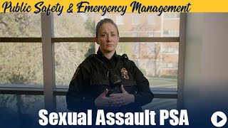 Sexual Assault PSA