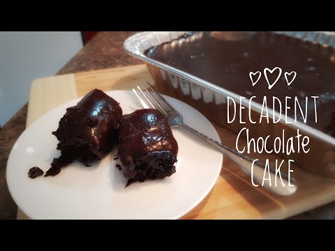 How to Make Decadent Chocolate Cake