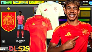 Dls 25 Spain 2425 Kit And Logo Dream League Soccer 2025 New Kit