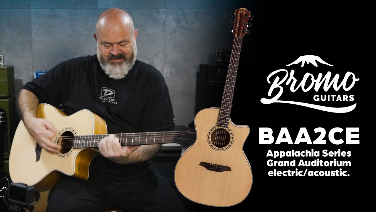 Bromo BAA2CE | Grand Auditorium Cutaway - YouTube