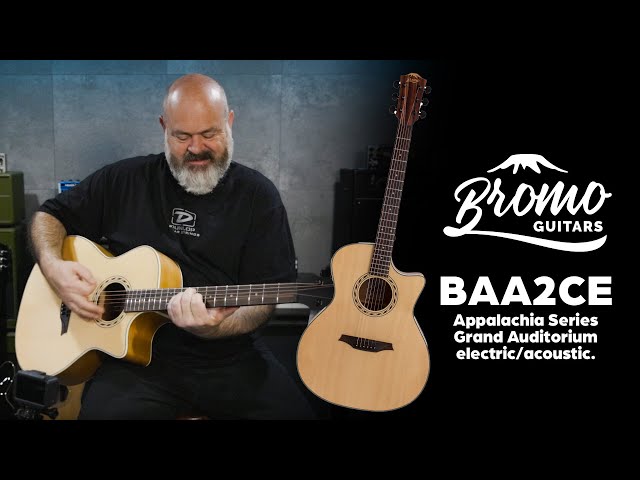 Bromo BAA2CE | Grand Auditorium Cutaway - YouTube
