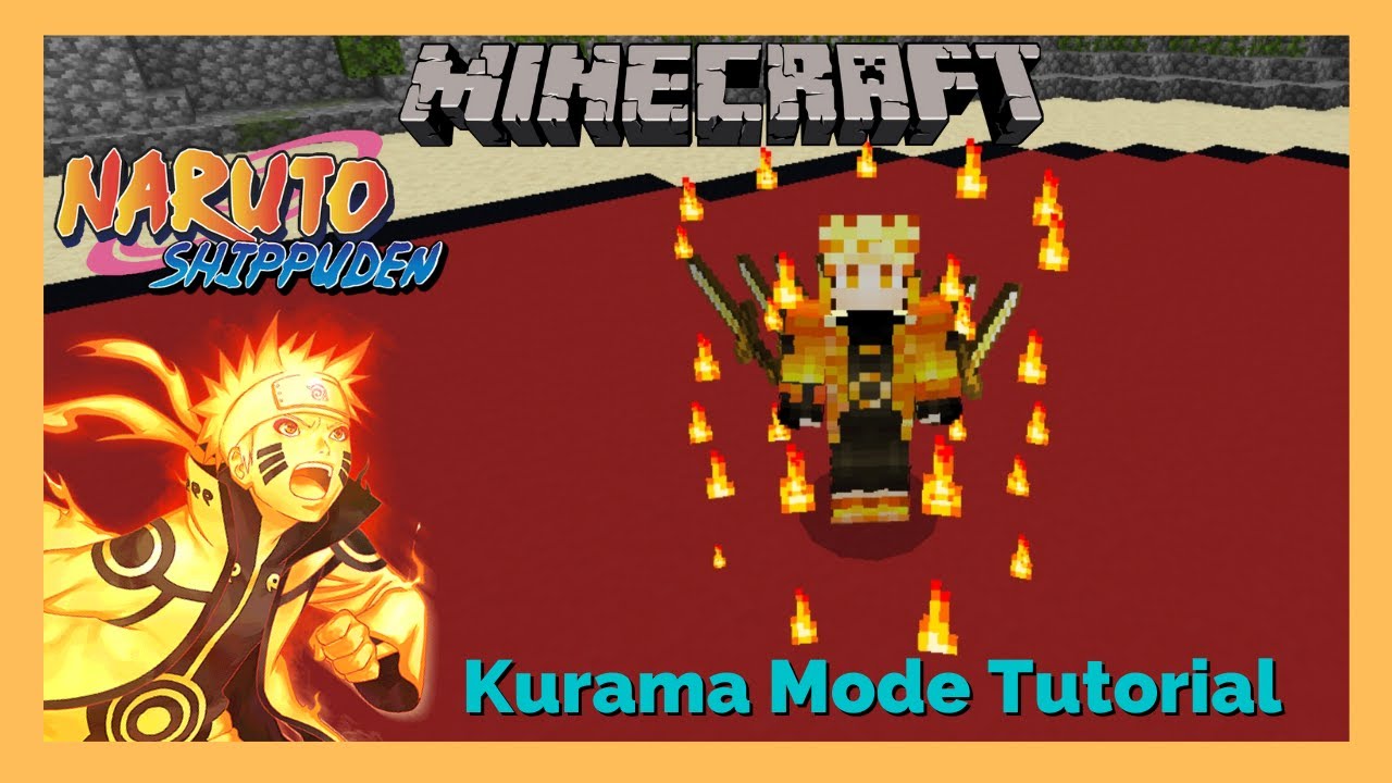 MCPE/MCBE Naruto] Naruto Command Showcase《Kurama Mode