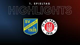Wahnsinn! 10 Tore-Spektakel im Liga-Auftakt! | SV Todesfelde vs. FC St. Pauli II | Highlights