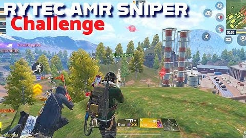THE RYTEC AMR Sniper Only Challenge 🔥| COD Mobile