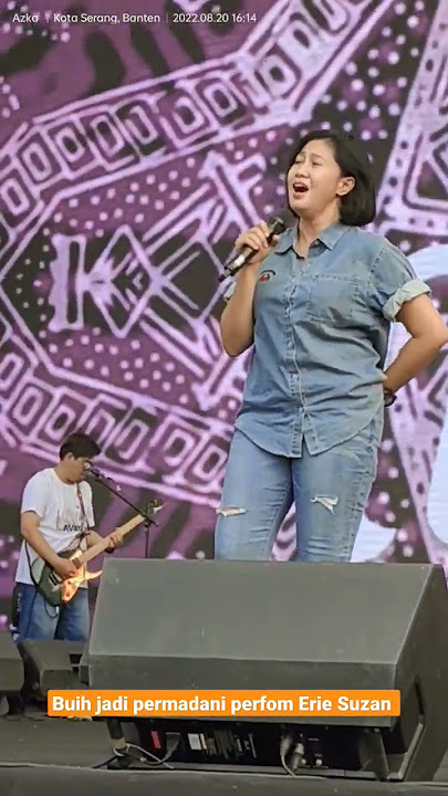 perfom Erie Suzan alun alun kota serang