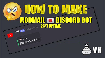 How To Make A ModMail Bot On Discord | No Coding | V H #MODMAIL #discordbot #replit