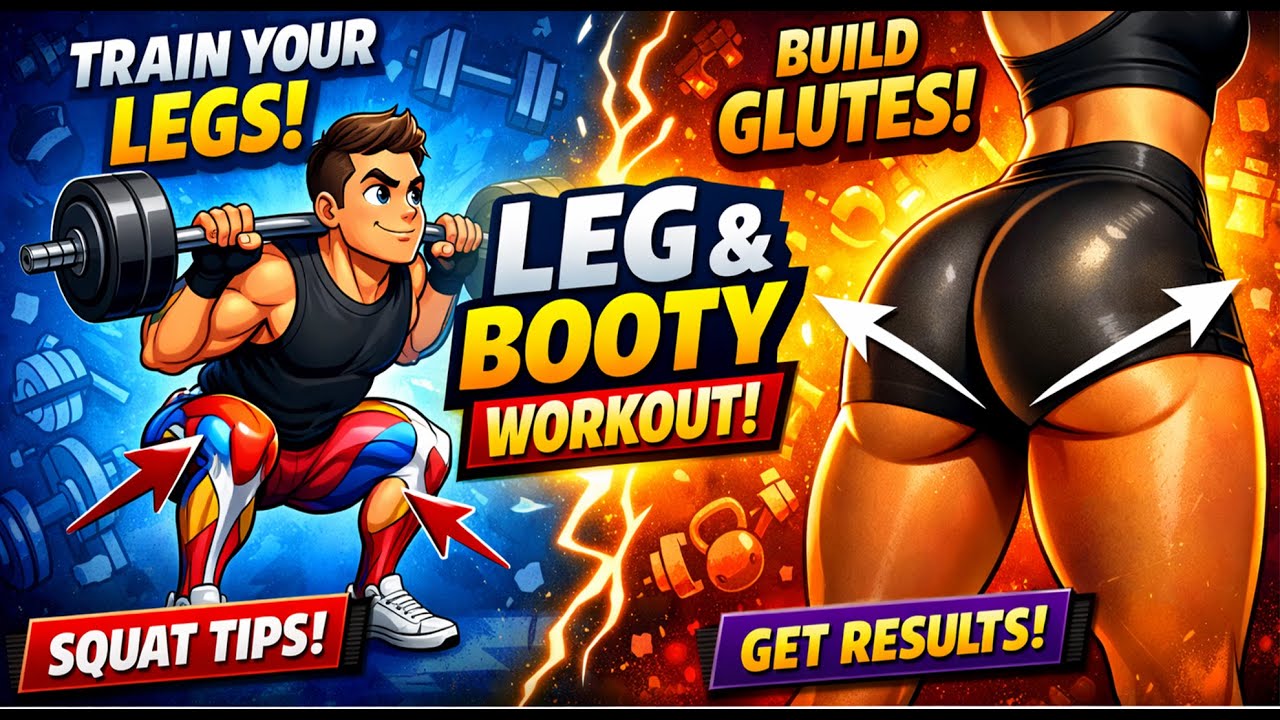 Leg Exercises at Home (No Equipment) 🔥 Build Strong Legs Fast!