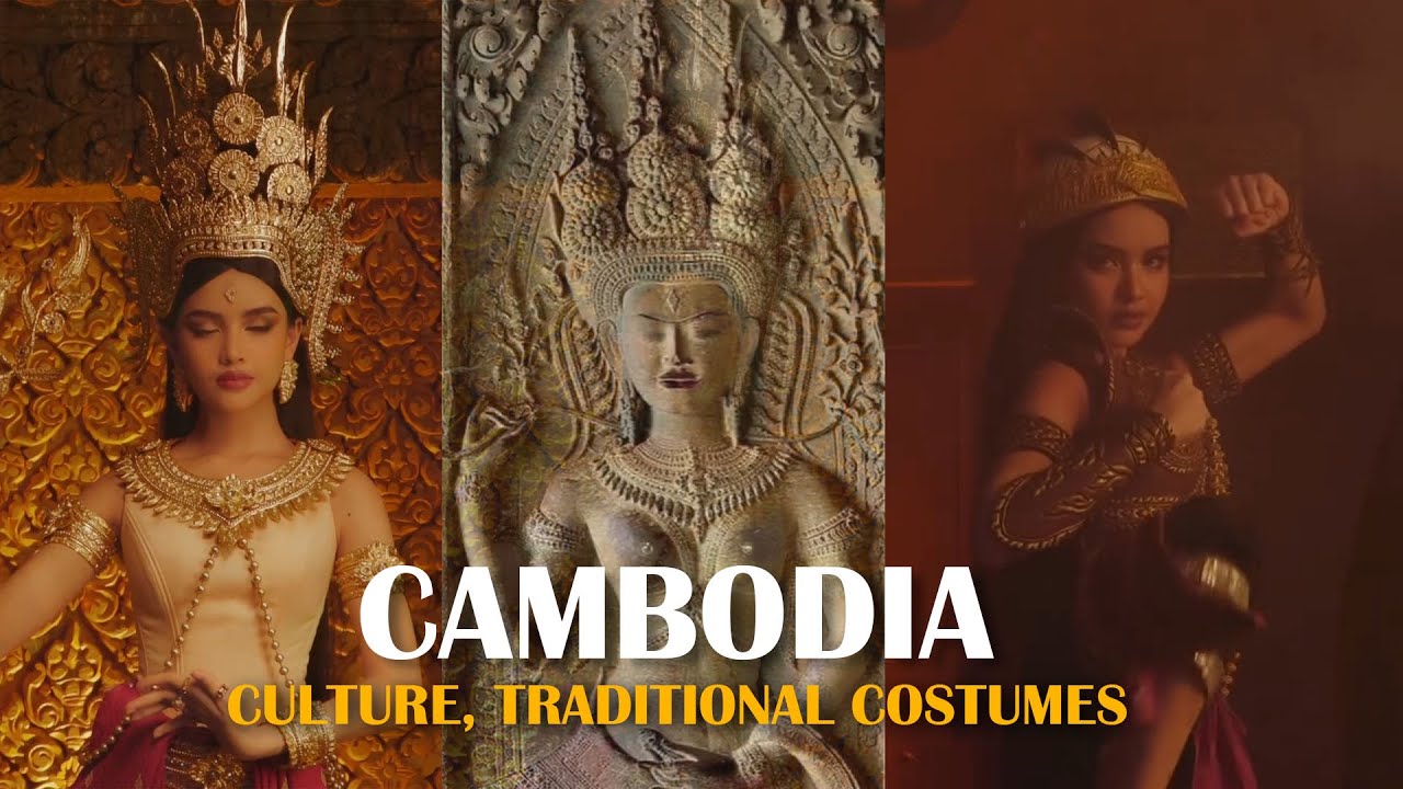 The amazing Khmer Culture and traditions, makeup challenge by LAOR HOURS | Khmer Apsara