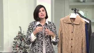 Liz Claiborne New York Heritage Collection Sweater on QVC
