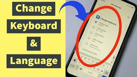 Realme 6 Pro Change Keyboard and Keyboard Language