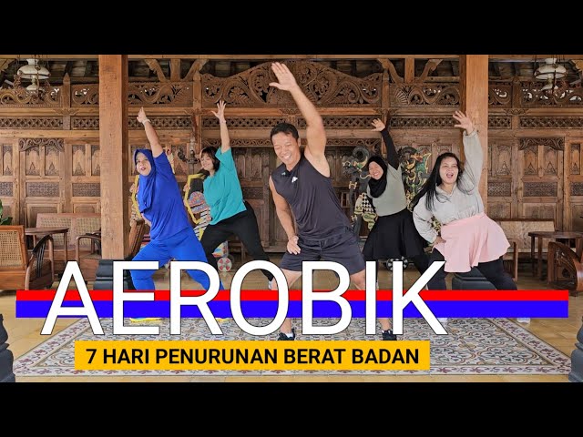 AEROBIK 7 HARI PENURUNAN BERAT BADAN PART 2 class=