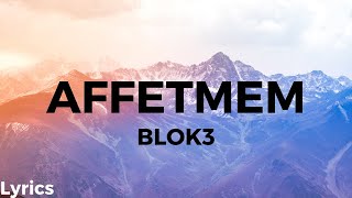 BLOK3 - AFFETMEM Sözleri (Lyrics) 4K - Popüler HİT🎵