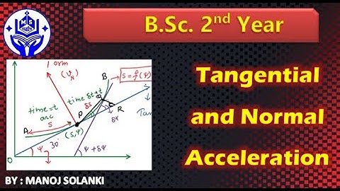 Tangential and Normal  Acceleration || kinetics and kinematics || dynamic of a particle || MSMATHS